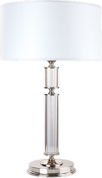 LAMPA STOŁOWA ARTU - NIKLOWANY MOSIĄDZ- KUTEK MOOD - MY HONEY HOME