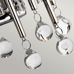 Kinkiet Piper - 2 źródła światła - Polerowany chrom