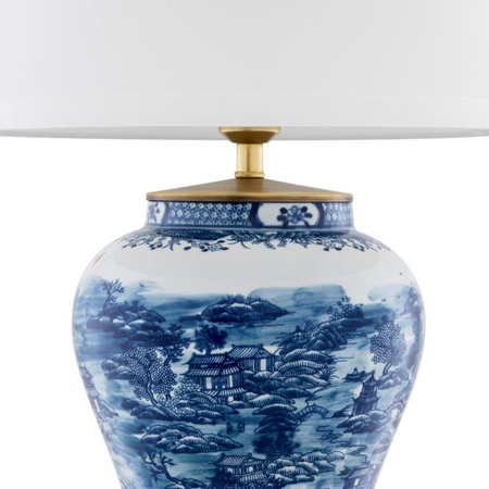 Lampa stołowa Chinese Blue Eichholtz - My Honey Home