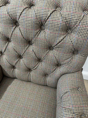 Fotel Walmer Tweed tkanina Ralph Lauren