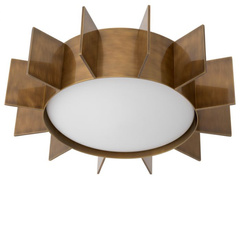 Żyrandol Mario vintage brass finish Eichholtz