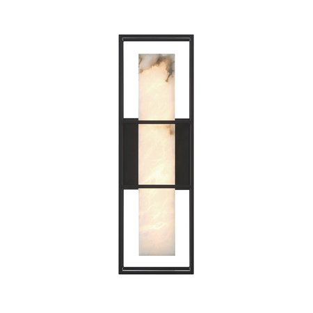 Średni kinkiet Blakley - 1 źródło światła - Matowa czerń