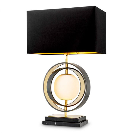 Lampa stołowa Eichholtz Pearl z abażurem