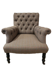 Fotel Walmer Tweed tkanina Ralph Lauren