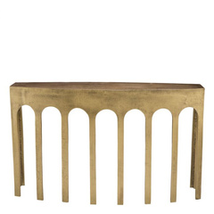 Konsola Eichholtz Gardini vintage brass finish