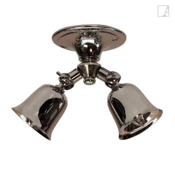 Lampa kierunkowa Authentage Fleure Twin na zamontowanej podstawie