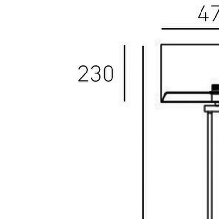 Lampa stojąca ATHENS F01451CH-WH