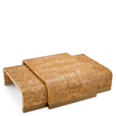 Stolik kawowy Quinton zestaw 3 Eichholtz