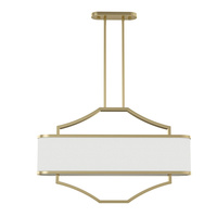 Lampa wisząca Gerdo Ovale Old Gold