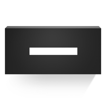 Pudełko na chusteczki Decor Walther Czarny mat