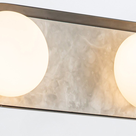 Kinkiet LED Alonso - Miejski brąz