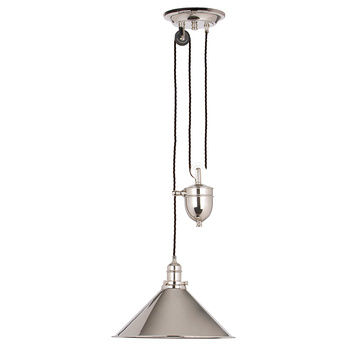 Lampa wisząca Provence Nikiel Elstead - My Honey Home