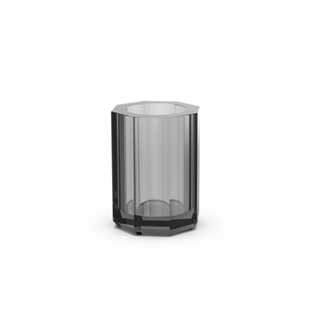 KRISTALL Kubek Decor Walther Antracyt