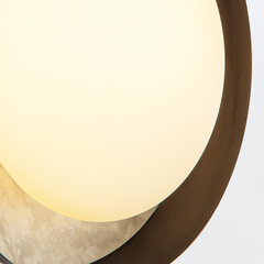 Kinkiet LED Alonso - Miejski brąz