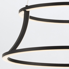 Żyrandol Cadoux - Matowa czerń