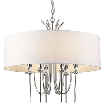 Lampa wisząca LAS VEGAS P06698NI-WH