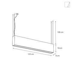 Lampa wisząca Authentage Q-Bri