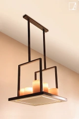 Lampa wisząca Authentage Bellefeu carré