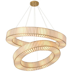 Żyrandol Monari antique brass finish Eichholtz