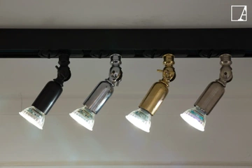 Lampa do szynoprzewodów Authentage – nieprzesuwna