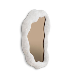 Lustro Eichholtz Genta S w białym wykończeniu