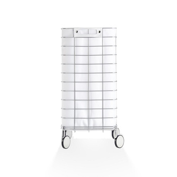 Wózek na pranie Decor Walther Chrom / Biały