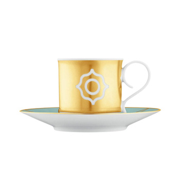 Filiżanka do espresso ze spodkiem CARLO/ESTE FÜRSTENBERG