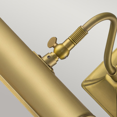 Obrazówka - 1 źródło światła - Szczotkowany mosiądz