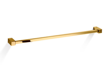 CORNER Wieszak na ręczniki Decor Walther 80 cm pojedynczy złoto 24-karatowe