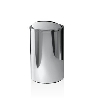 Kosz na pranie Decor Walther Stal nierdzewna polerowana