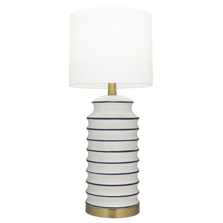 Lampa stołowa COASTAL T01026BR-WH