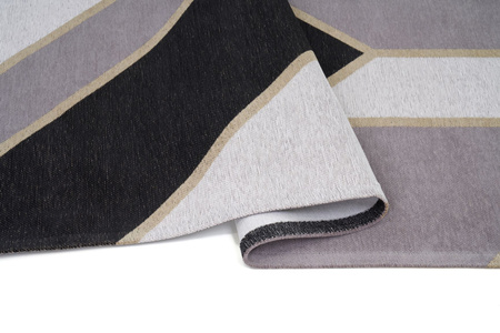 DYWAN GATSBY BLACK ART DECO 160 X 230 CM FARGOTEX - MY HONEY HOME