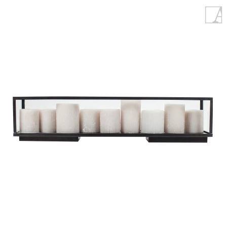 Lampa stołowa Authentage Bellefeu vitrine – długa