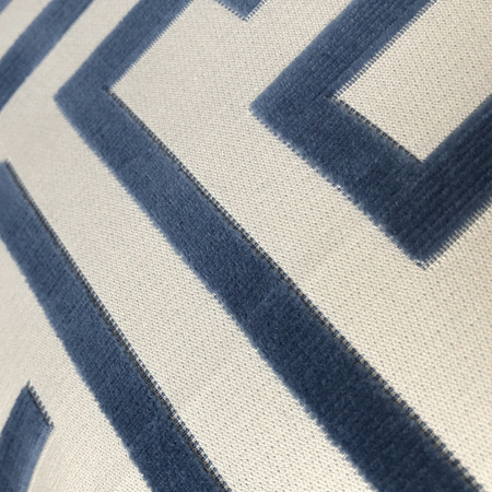 PODUSZKA GEOMETRYCZNA COTTON & VELVET 50x50 cm - My Honey Home