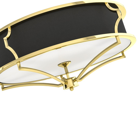 Plafon Stesso Gold / Nero L Orlicki Design