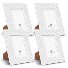 Ramka do zdjęcia Casale L biały marmur zestaw 4 szt.