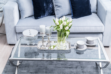 FILIŻANKA  ŚNIADANIOWA NEWDAY - SZARA - 370ML - COTE TABLE - MY HONEY HOME