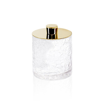 CRACK Pojemnik z pokrywką Decor Walther złoto 24-karatowe