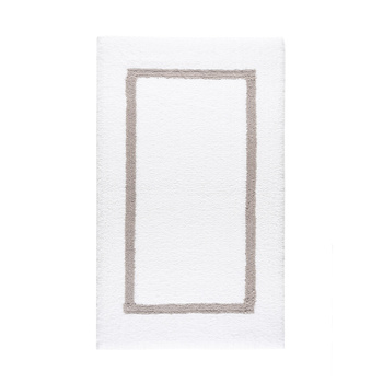 DYWAN KĄPIELOWY BIEL&BEŻ 50 x 80 CM DOUBLE TONE - GRACCIOZA - MY HONEY HOME