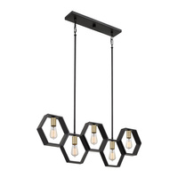 Lampa wisząca - 5 źródeł światła