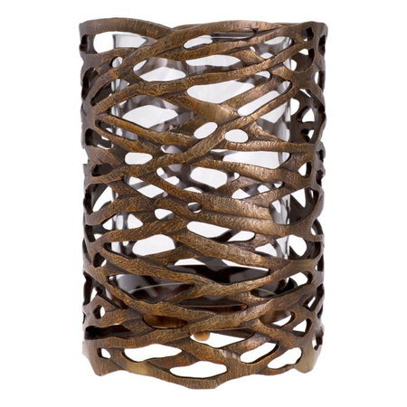 Świecznik Eichholtz Lanai S vintage brass finish