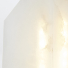 Mały kinkiet LED Caesar - Vintage mosiądz