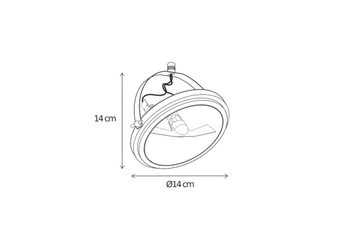 Lampa kierunkowa Authentage Centonze M10