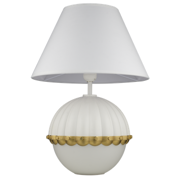 Lampa stołowa CosmoLight PRALINES T01268WH