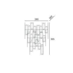 Kinkiet ST PETERSBURG - My Honey Home