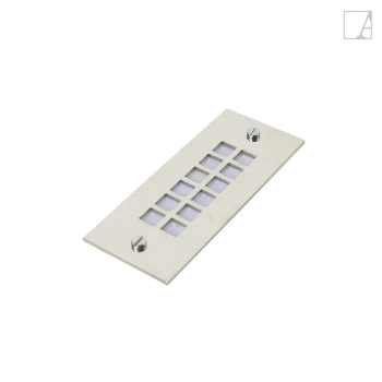 Lampa ścienna Authentage Grille – długa