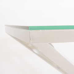 KONSOLA GRAND - SREBRNA - 120 x 40 x 80 CM - MY HONEY HOME