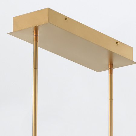 Średnia lampa wyspowa Inizio - Szczotkowane złoto