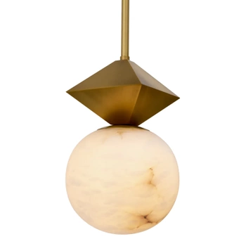 Lampa wisząca Elko antique brass finish Eichholtz