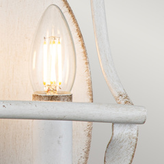 Kinkiet Bradbury - 2 źródła światła - Biały